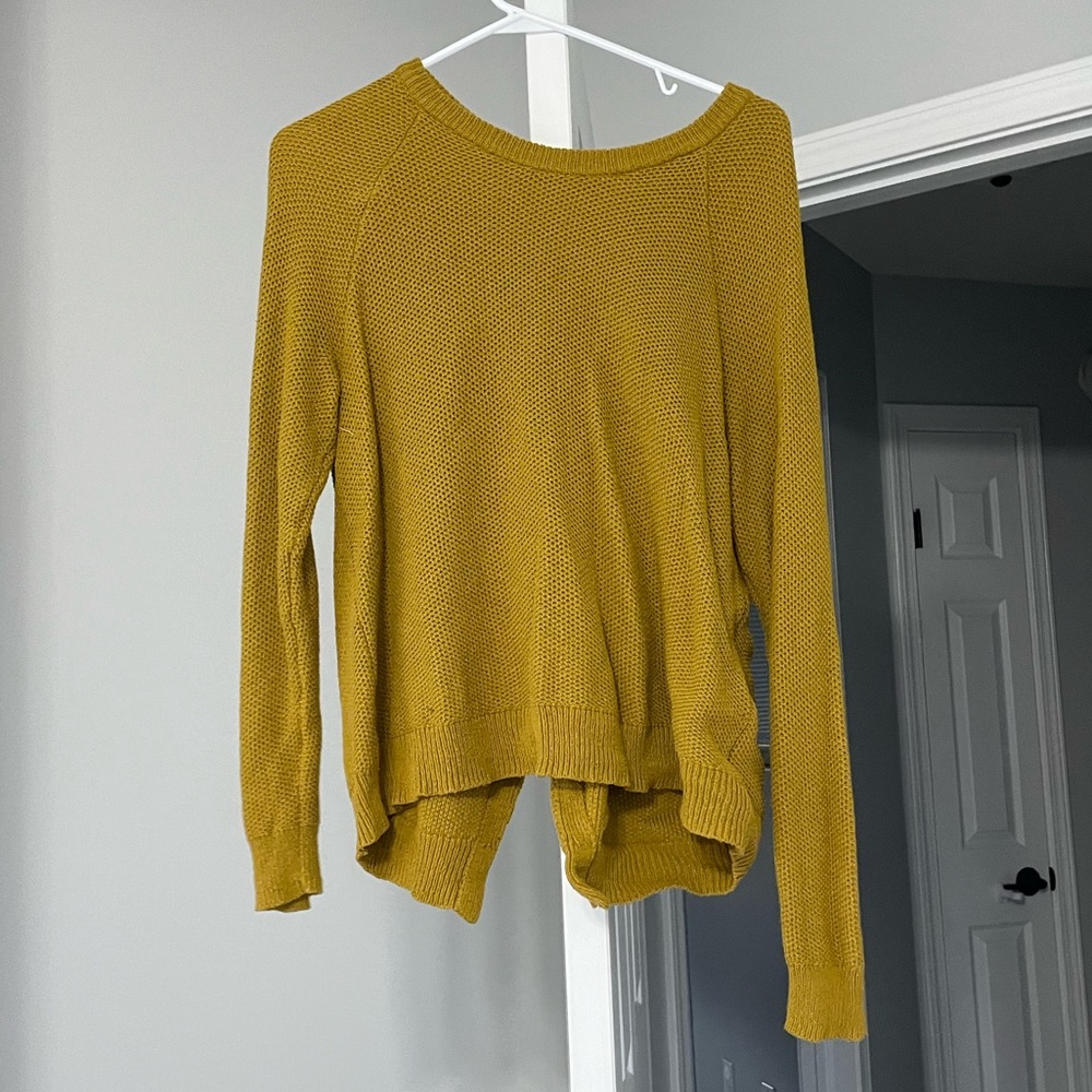 Madewell open Back Sweater